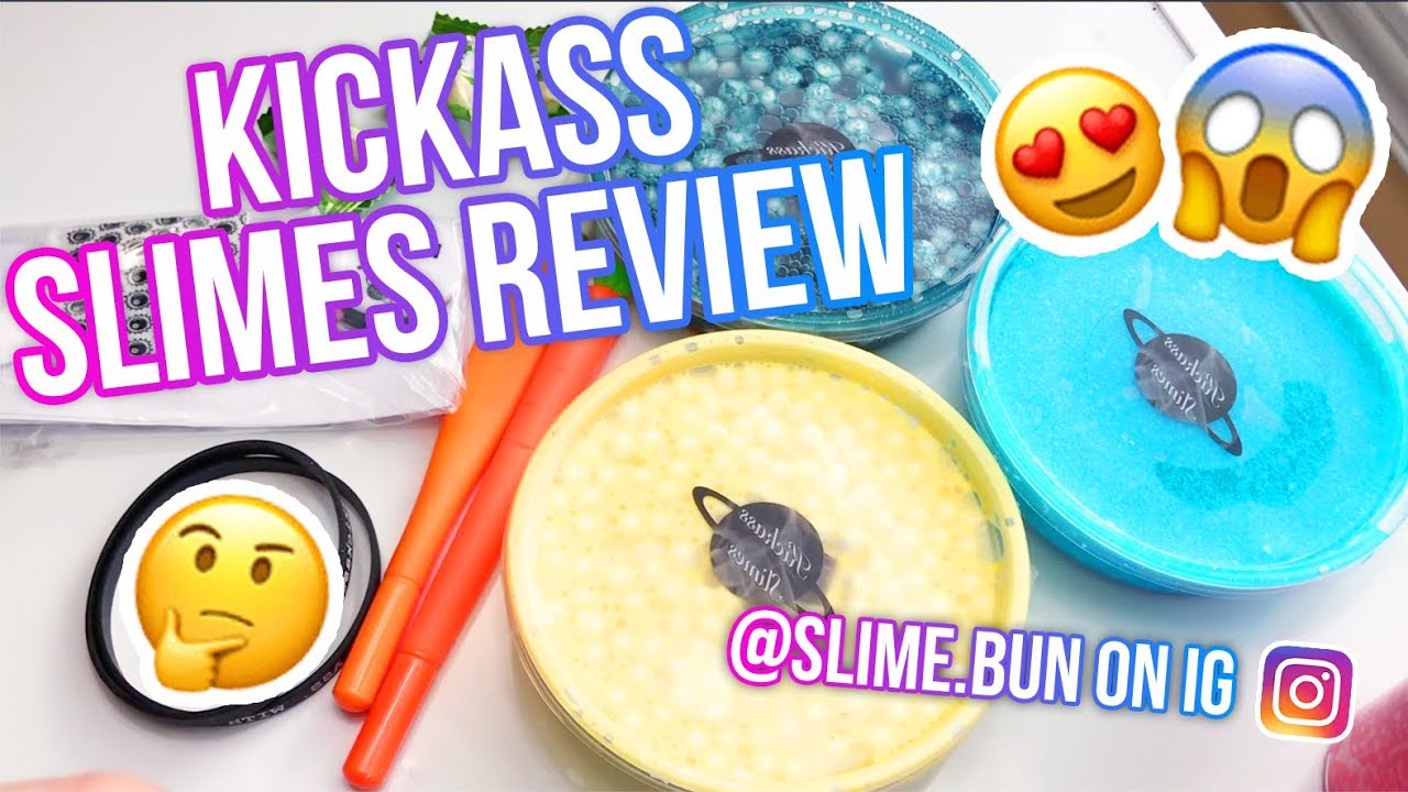 KICKASSSLIMES 100% HONEST REVIEW! FAMOUS SLIME SHOP REVIEW // slime.bun