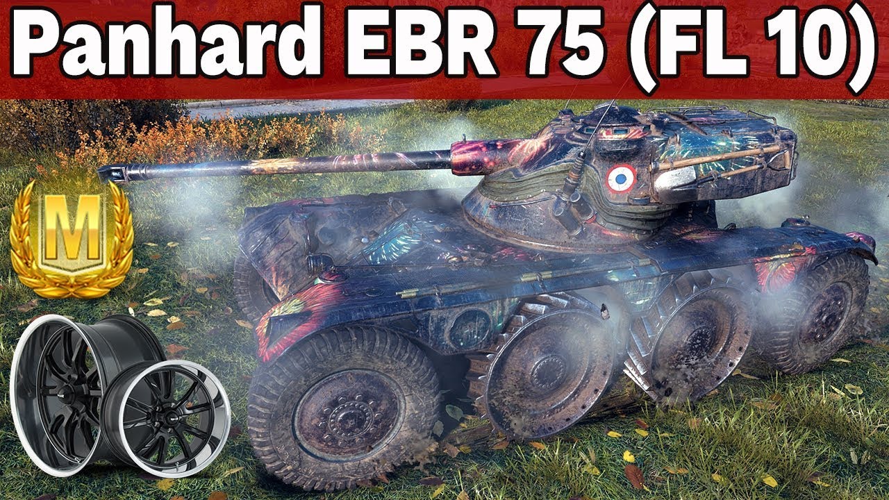 PREMKA NA KOŁACH - Panhard EBR 75 (FL 10) - World of Tanks