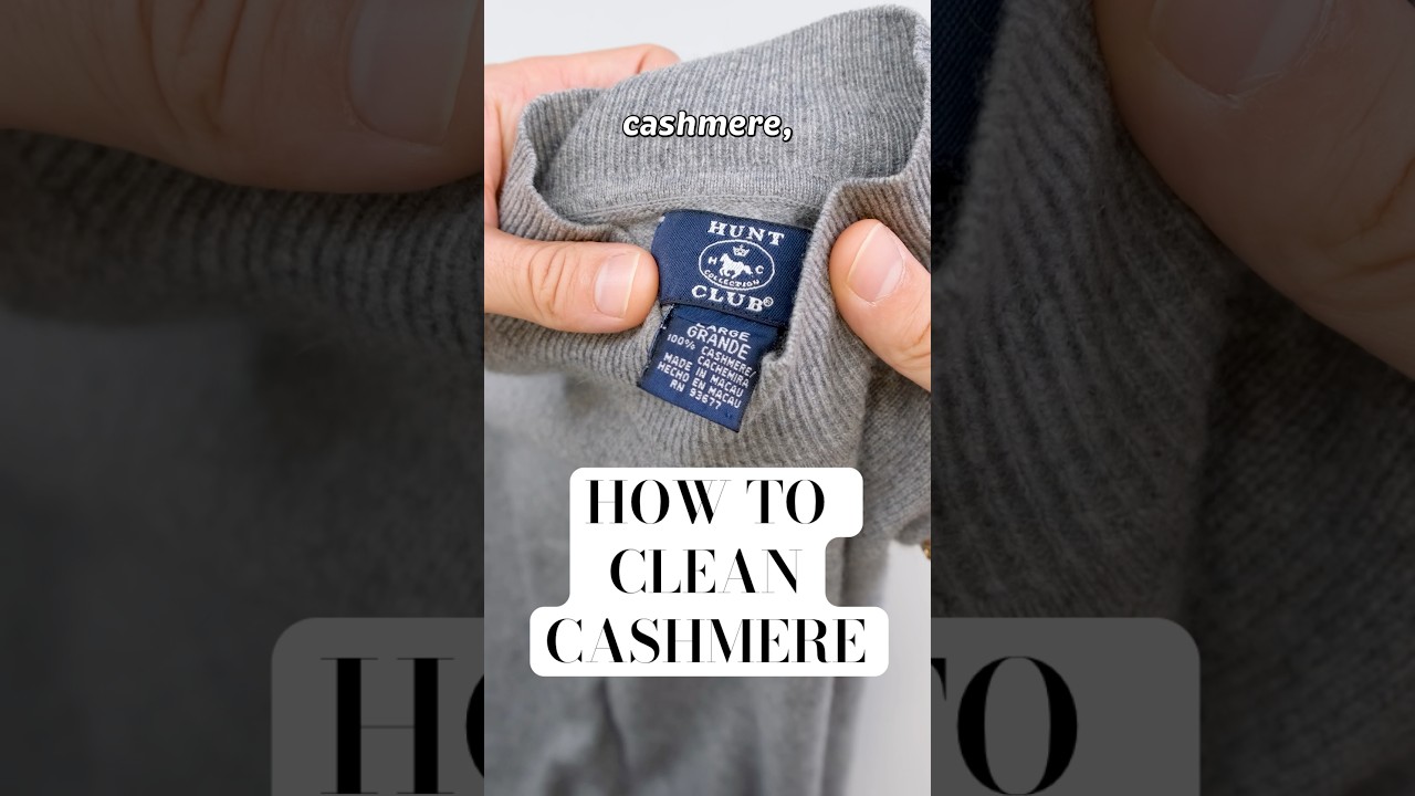 Jak czyścić kaszmir #pranie #kaszmir #czyszczenie
