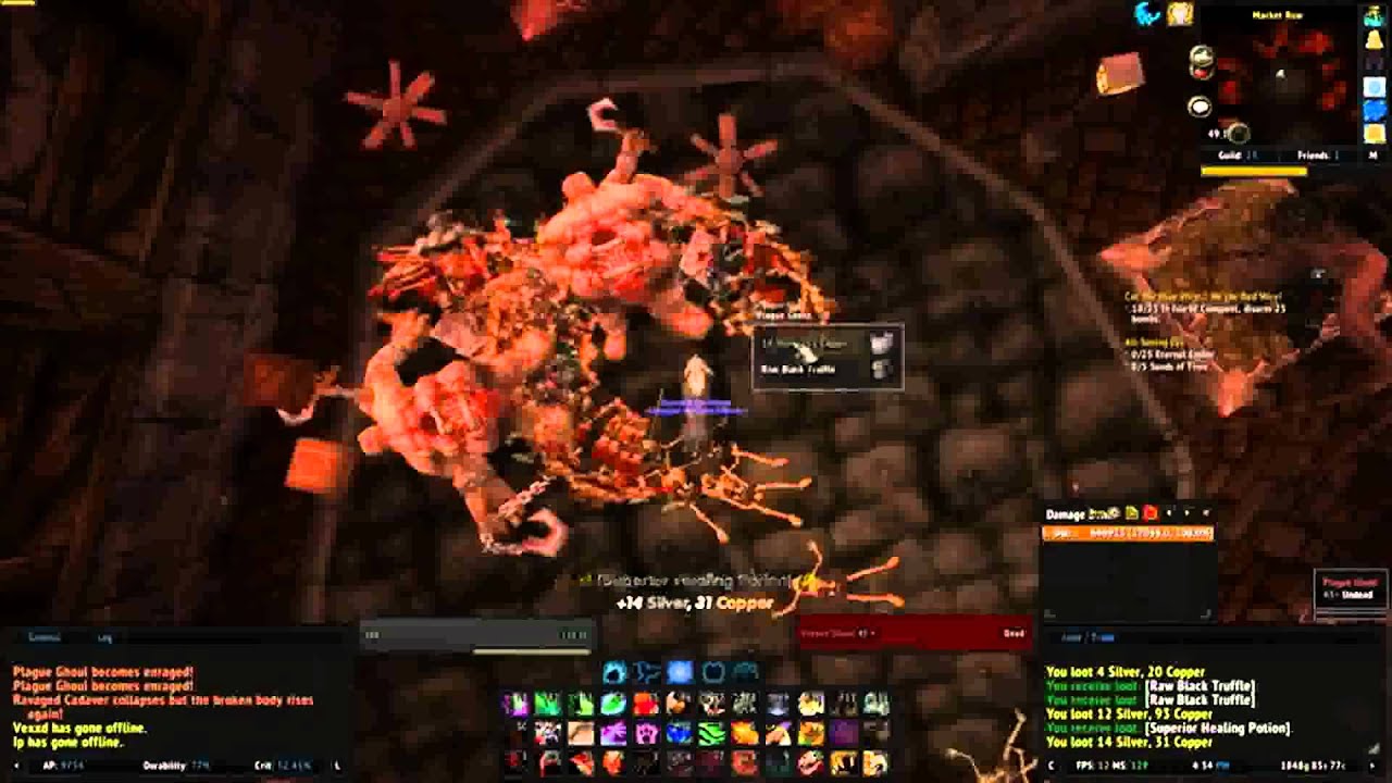 World of Warcraft Gold - 3500 Gold per Hour in Stratholme!