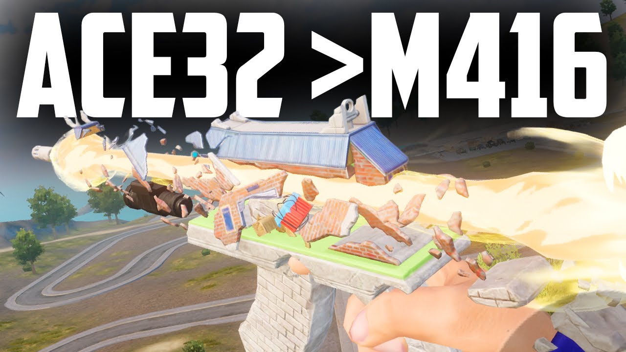 ACE32 better than M416 after buff??