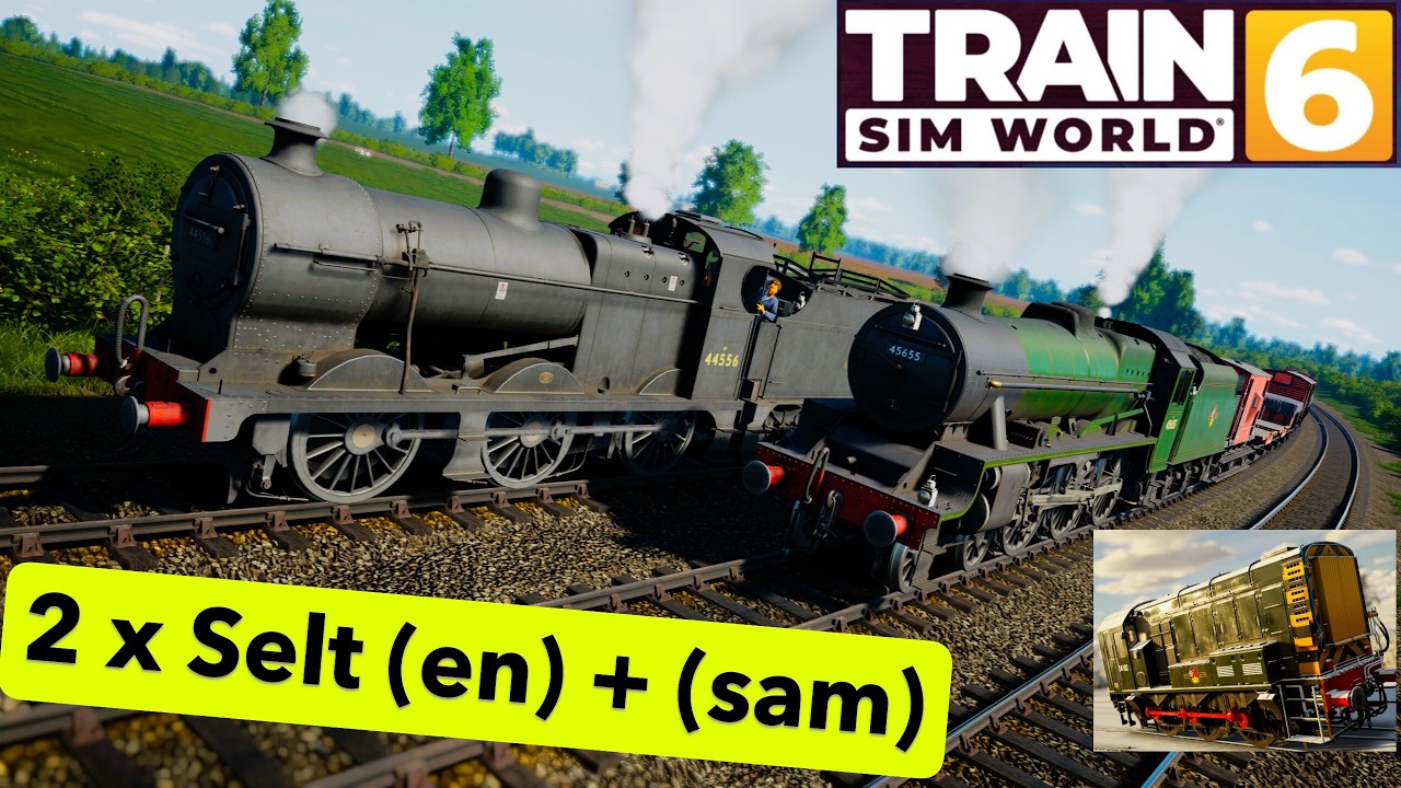 Train Sim World 2 x SELT (EN) + (SAM) TSW Deutsch