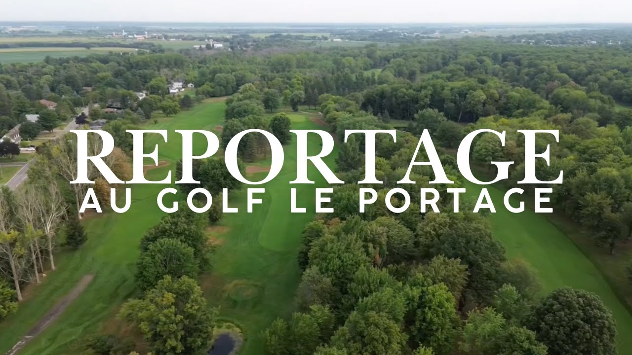 Reportage des travailleurs sur le terrain du Club de golf Le Portage!