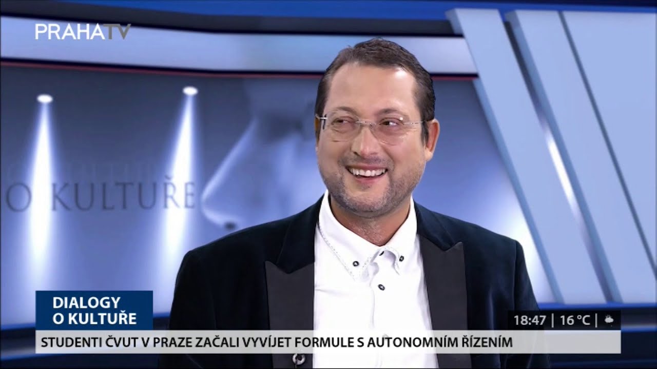 Praha TV - Alexander Shonert -  Dialogy s kulturou 2.10.2019