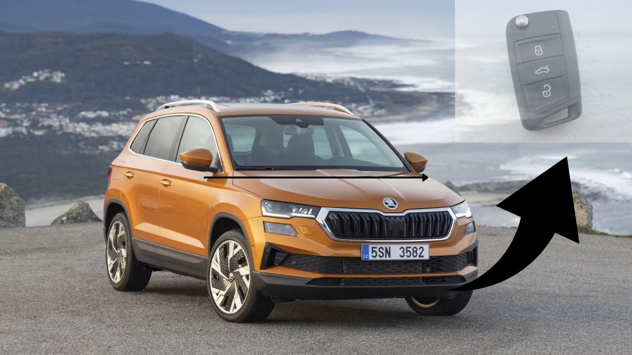 Как заменить батарейку в ключе SKODA