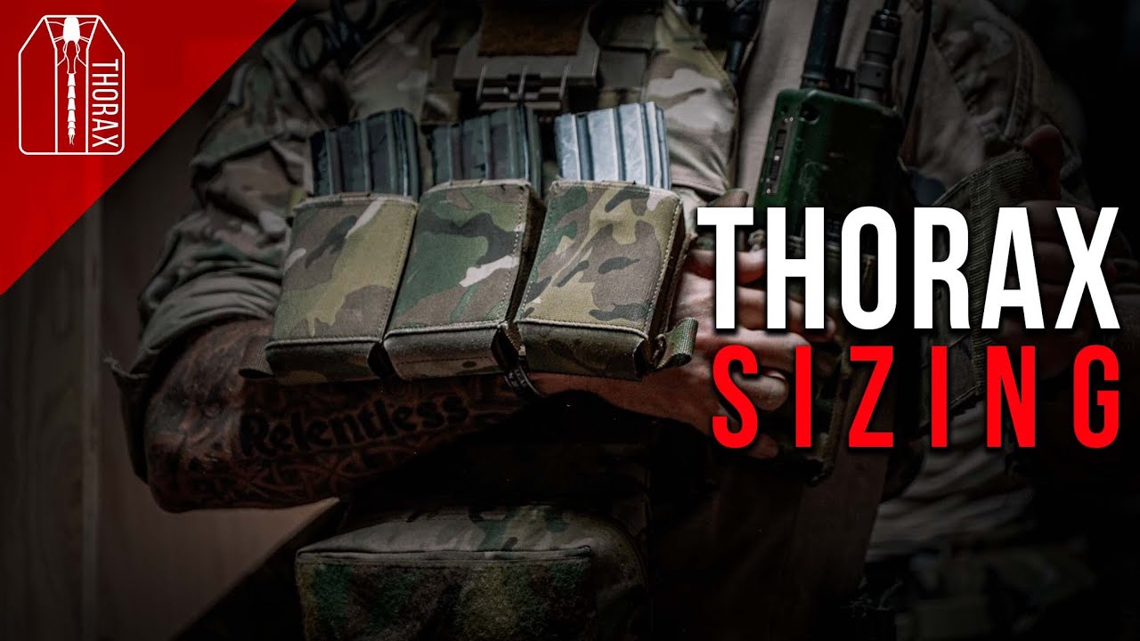 Thorax Plate Carrier Sizing
