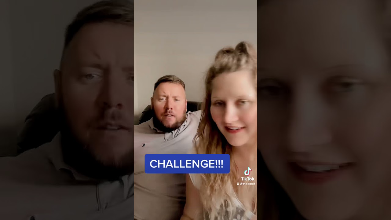 Couples &lsquo;nose&rsquo; Challenge ABTwinning Funny Clip British Couple Twins