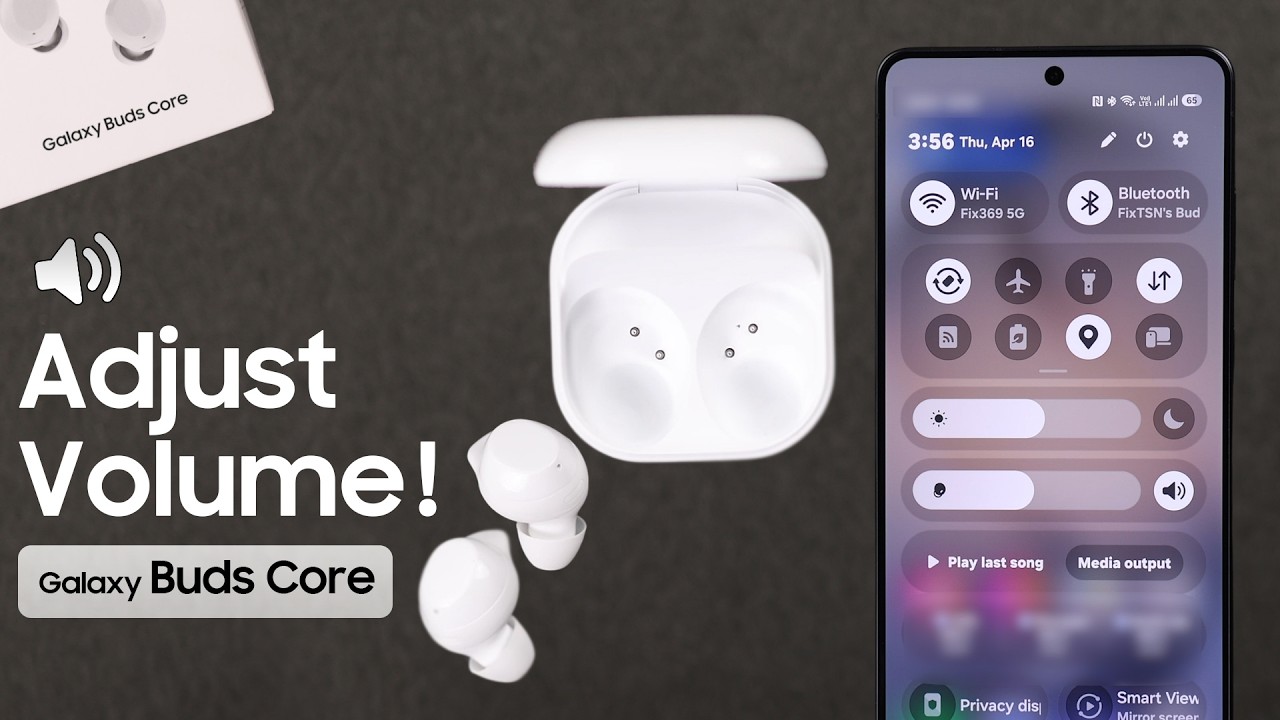 Samsung Galaxy Buds Core: Jak wyregulować głośność!