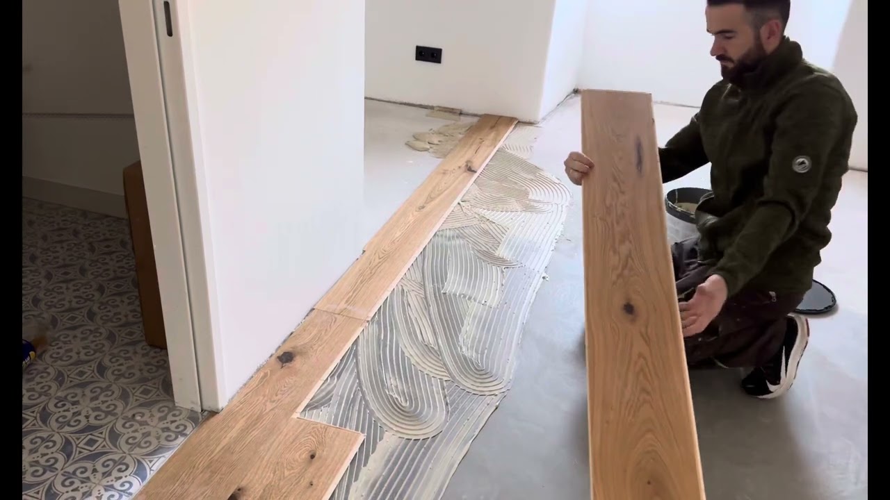 Eiche Parkett verlegen #eiche #österreich #weitzerparket    Parquet flooring