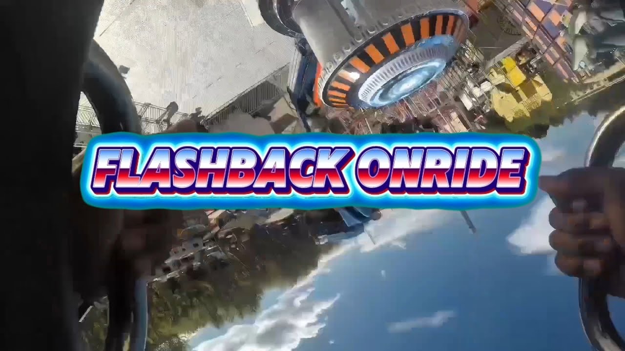 Flashback (Lourdin) onride à la foire des rameaux de Grenoble 2025