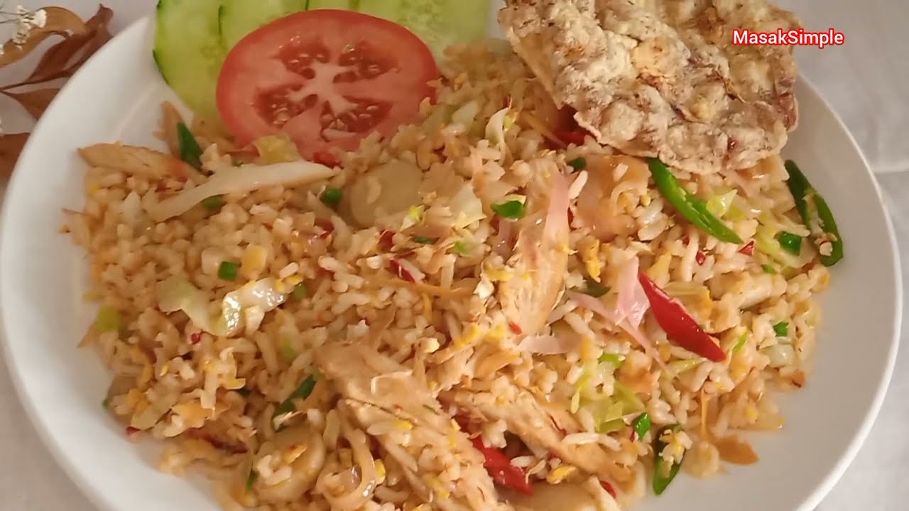 Nasi Goreng Kecombrang Ayam, Sedap Sangat!