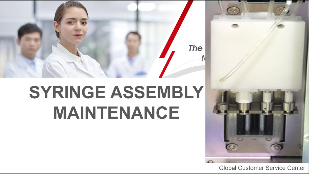 DF50 SYRINGE ASSEMBLY MAINTENANCE