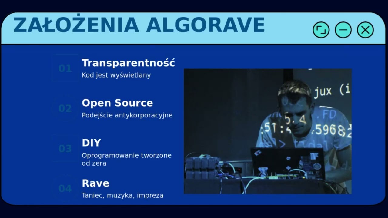 Granice między człowiekiem a maszyną w kulturze algorave