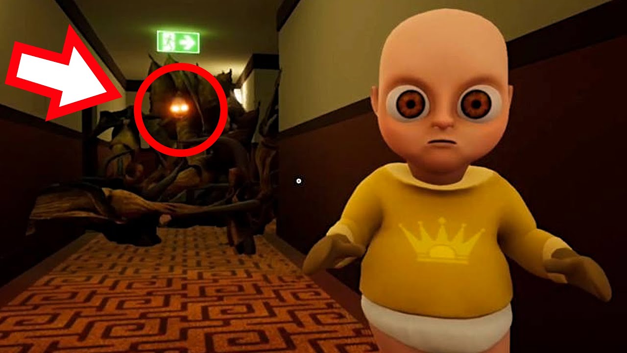 МОНСТРЫ ЗАХВАТИЛИ ДОМ ?! ИГРА The Baby In Yellow