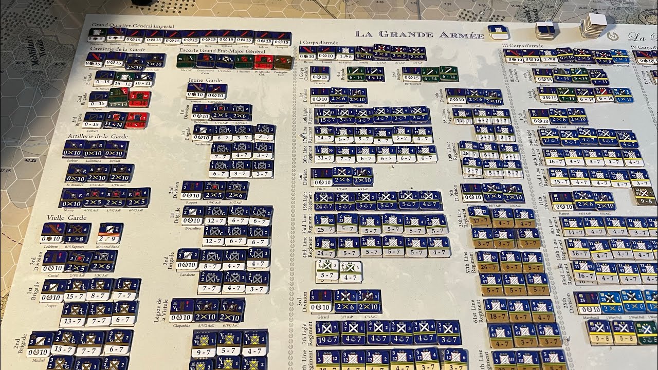 How I prep my game for La bataille games from clash of arms and marshal part 2