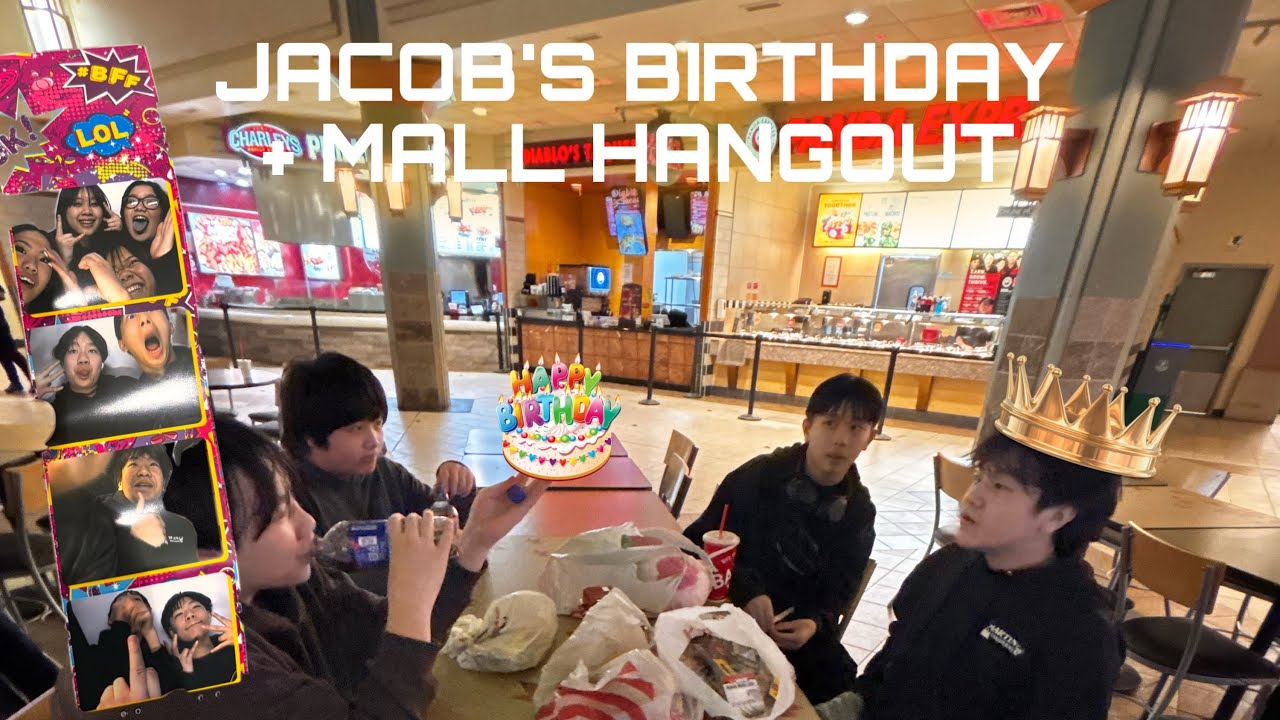 -*Friday hangout at the mall (Jacob’s birthday vlog)*-