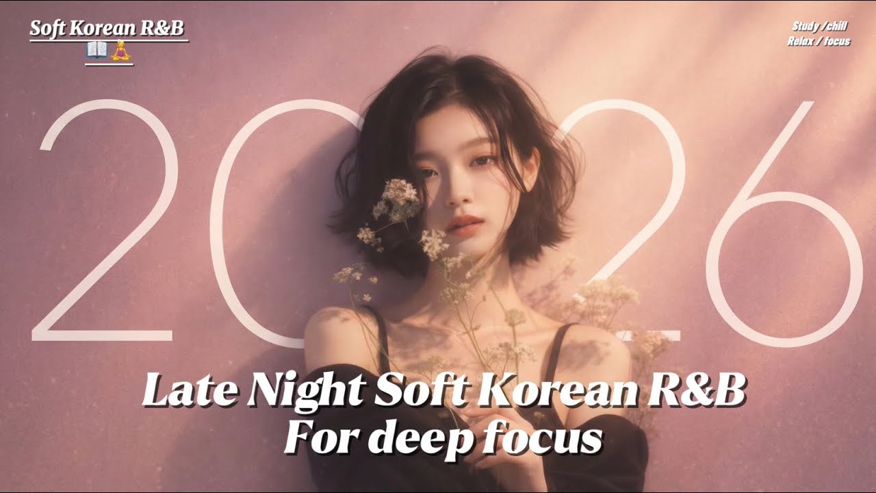 Soft Korean R&B Chill Playlist | Study , Focus & Relax (15Min)