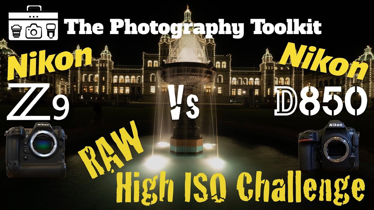 Z9 vs D850 RAW image High ISO Challenge