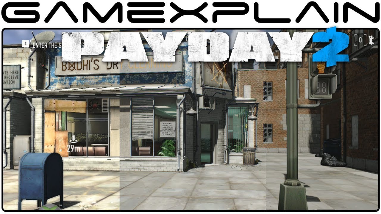 Payday 2 Head-to-Head Comparison (Xbox 360 vs PS4 vs Nintendo Switch)
