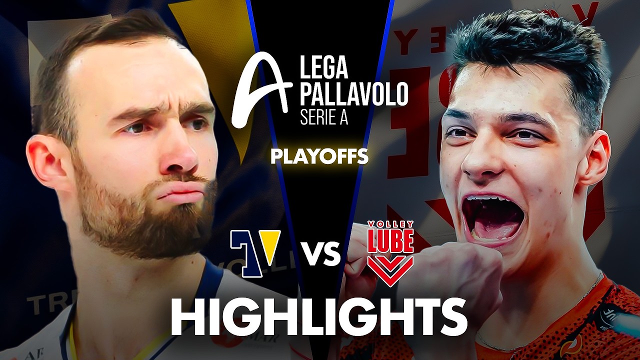 Lube vs Trentino | Highlights | Italian Volleyball League Playoffs 2026 | Game 2