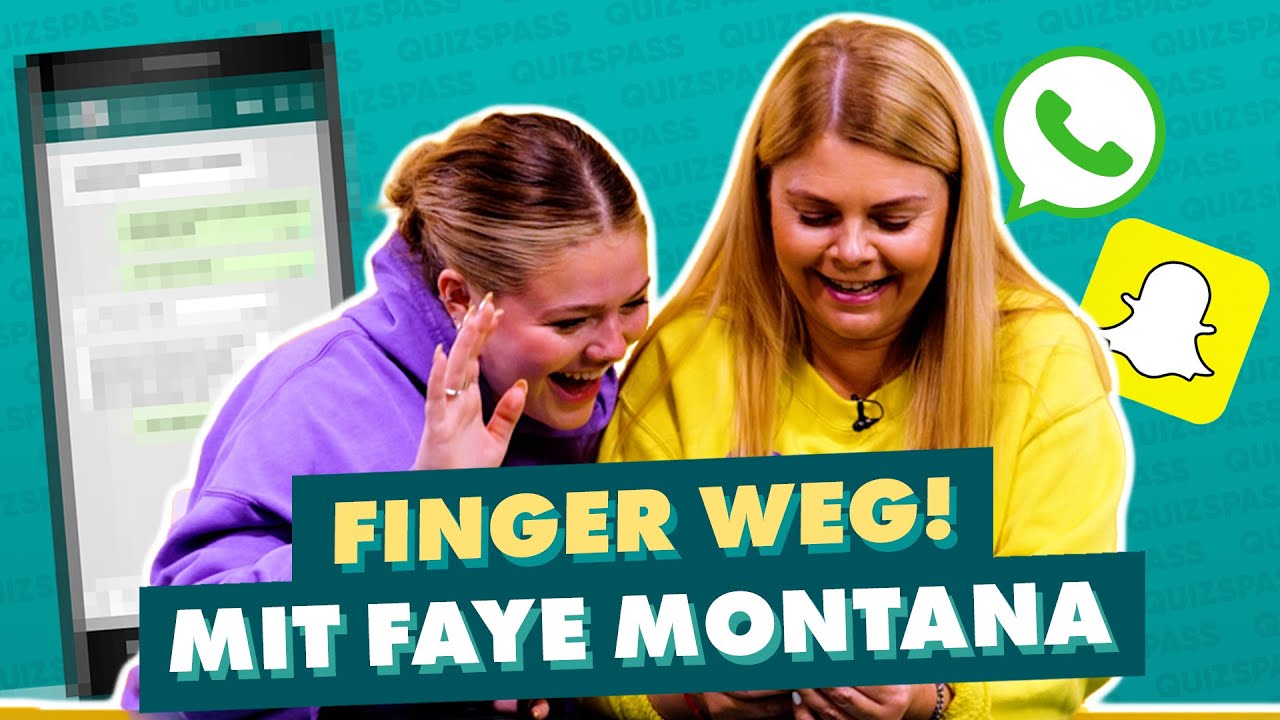FINGER WEG! Faye Montanas Mutter liest ihre Nachrichten 👀🫢 | WISSTIHRNOCH?