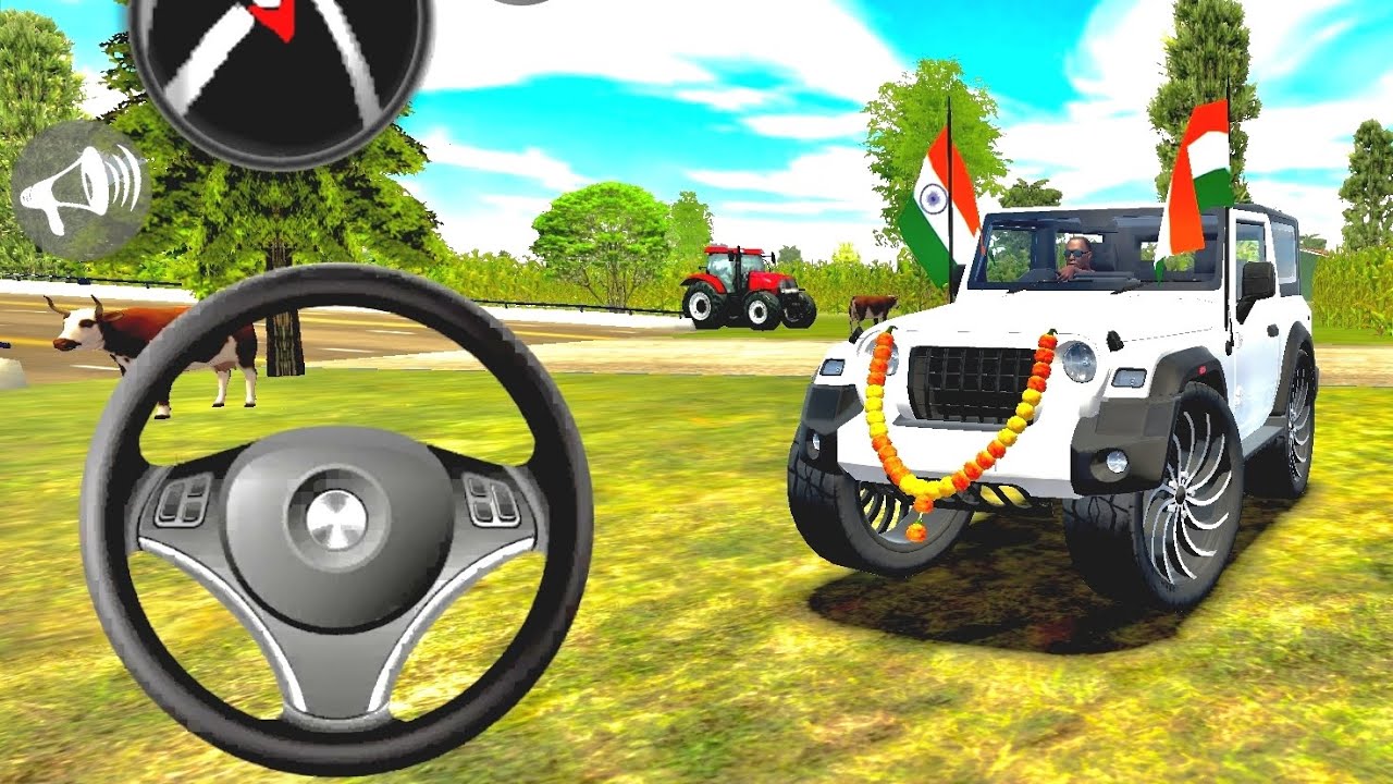 Modified Mahindra Thar 😱 Indian Game's (Gadi wala Games)#4kstatus #gaming #games #gameplay 