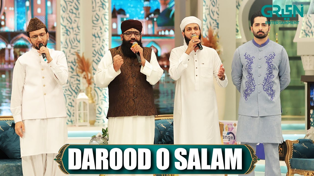 Darood o Salam | Danish Taimoor & Rabia Anum | Mehfil e Ramzan | Green TV