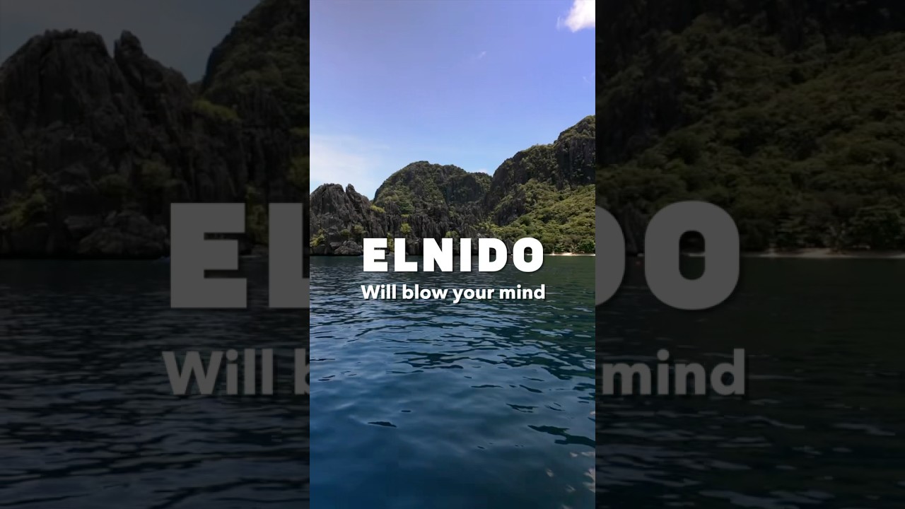 El Nido will blow your mind | #shorts #elnido #palawan #travel