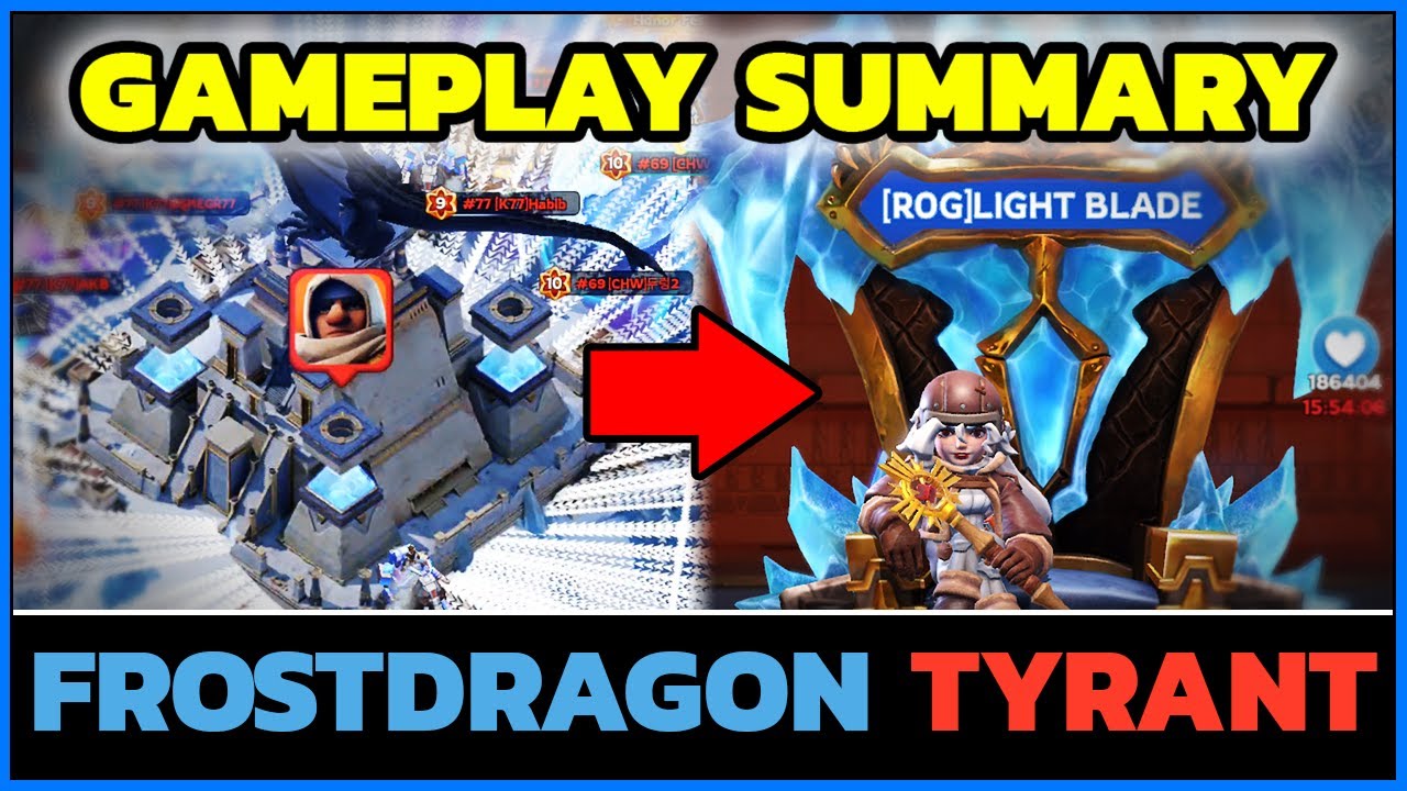 🧊🐉 Frostdragon Tyrant in a nutshell..🥜+ 📕Guide, 🎮Gameplay, 🚩Strategy & Tips 💡- Whiteout Survival ❄️