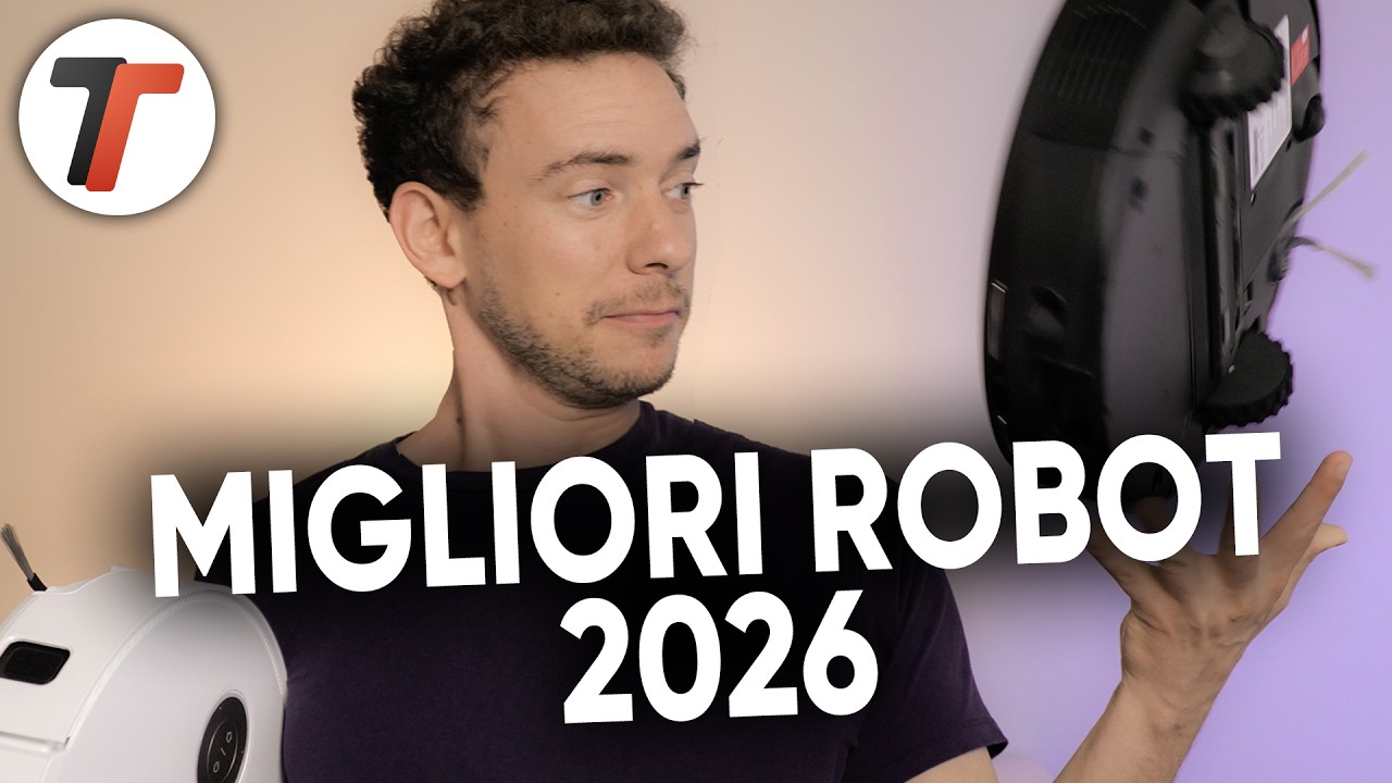 I MIGLIORI ROBOT ASPIRAPOLVERE e LAVAPAVIMENTI 2026, con le OFFERTE di Primavera AMAZON