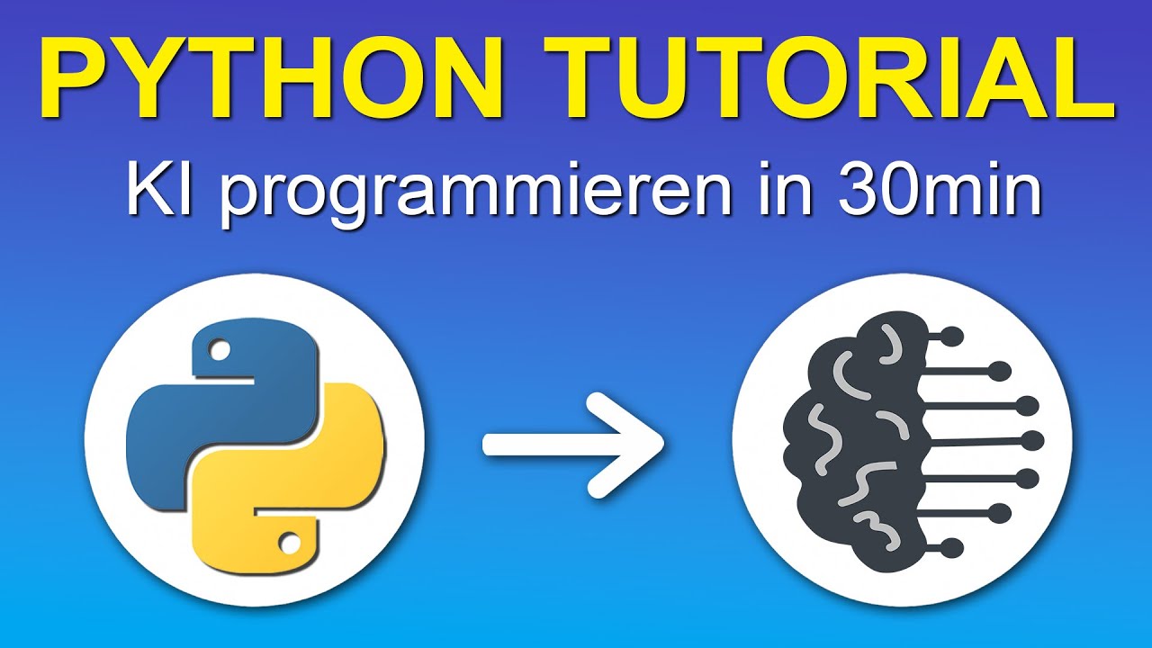 Programmiere deine erste KI mit Python | 30min Tutorial