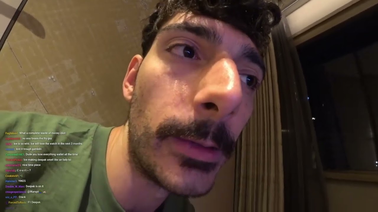 Ice Poseidon выходит в эфир с Дипаком впервые за несколько недель после возвращения в Индию