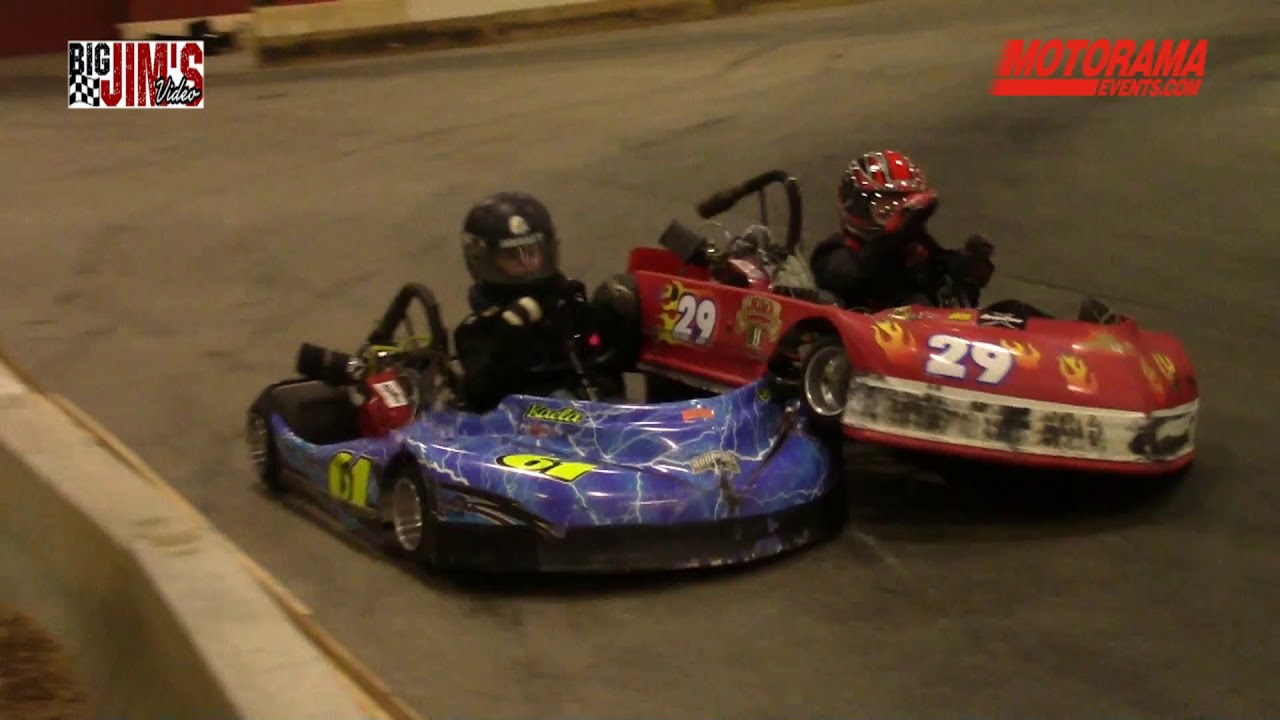 Motorama 2018 Go Kart Crashes Wild Moments