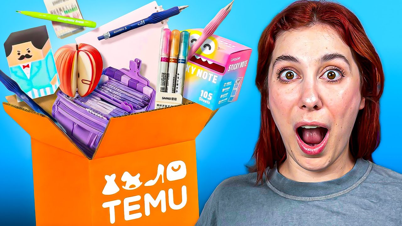 Compré para LA VUELTA A CLASES en TEMU para que vos no tengas que hacerlo 