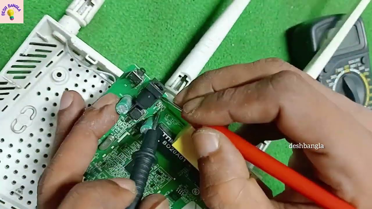 how to repair router power problem. Solution to router power problem. #router #routerrepair #tuto...