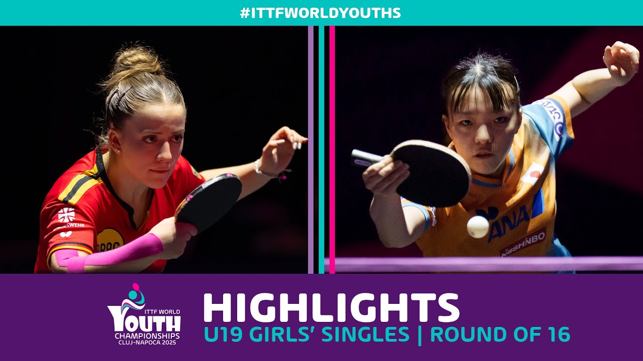 Mia Griesel vs Yuna Ojio | U19 GS - R16 | #ITTFWorldYouths 2025