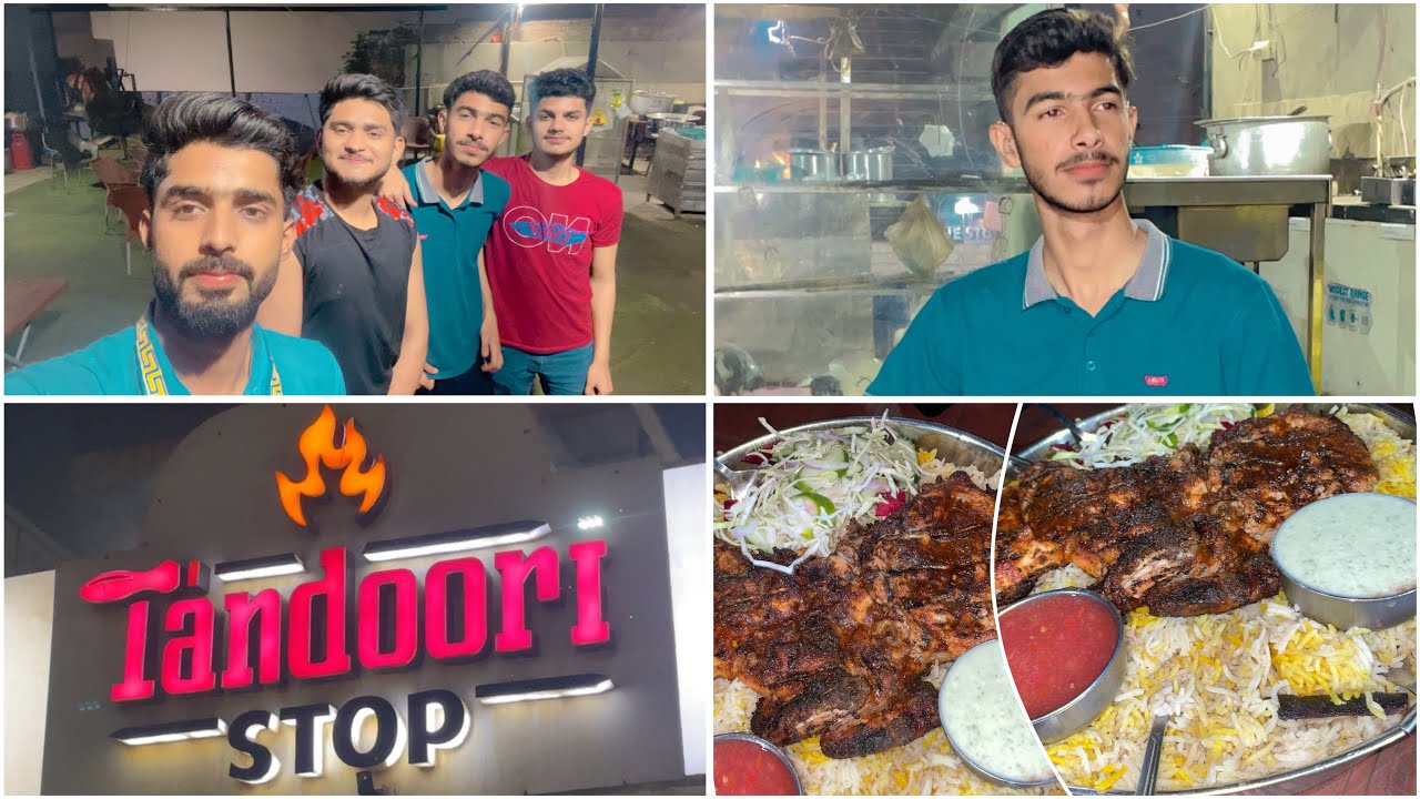 Night tandoori food with 4 friends 💯😋