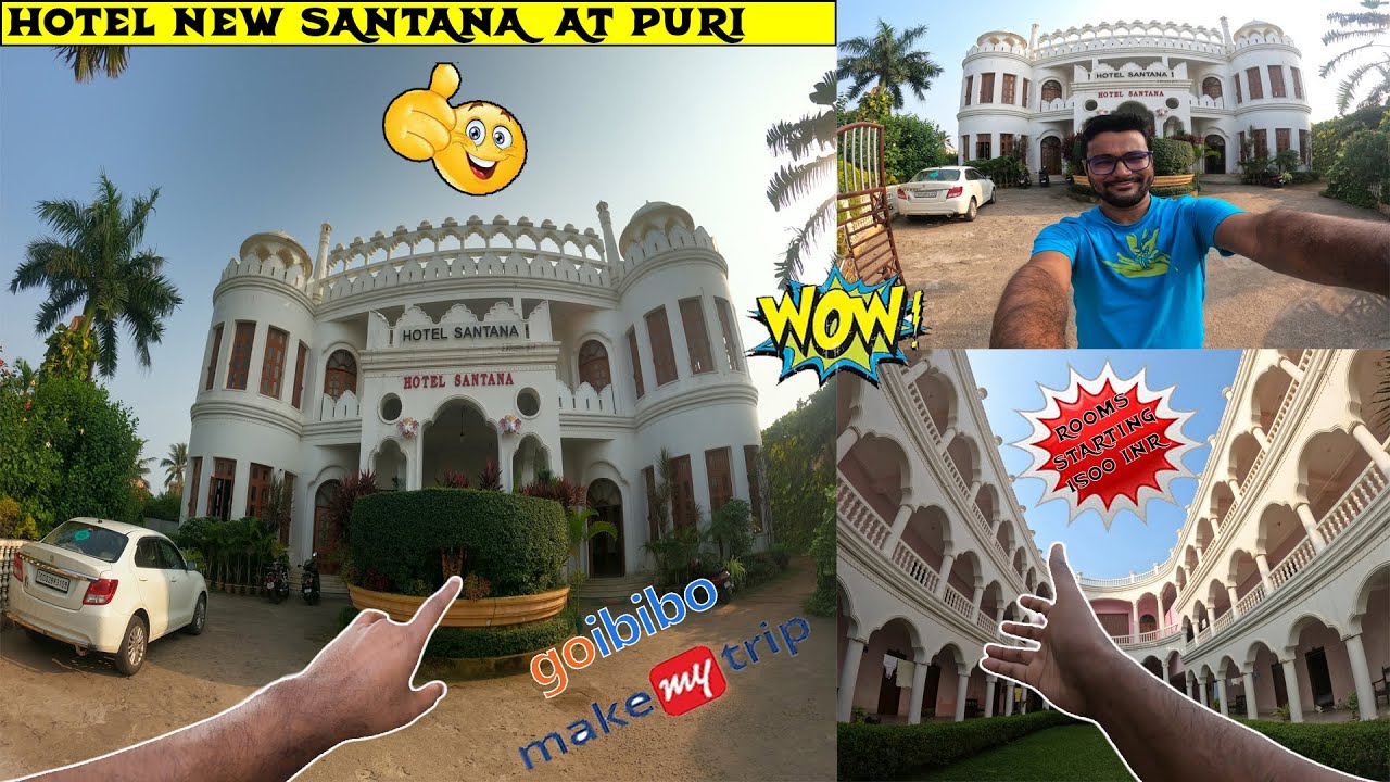 Hotel New Santana Puri - A Detailed Vlog. AC rooms starting at only 1500 INR. Very reasonable.