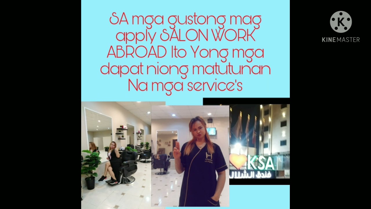 KSA Saudi arabia SALON work services 🇸🇦
