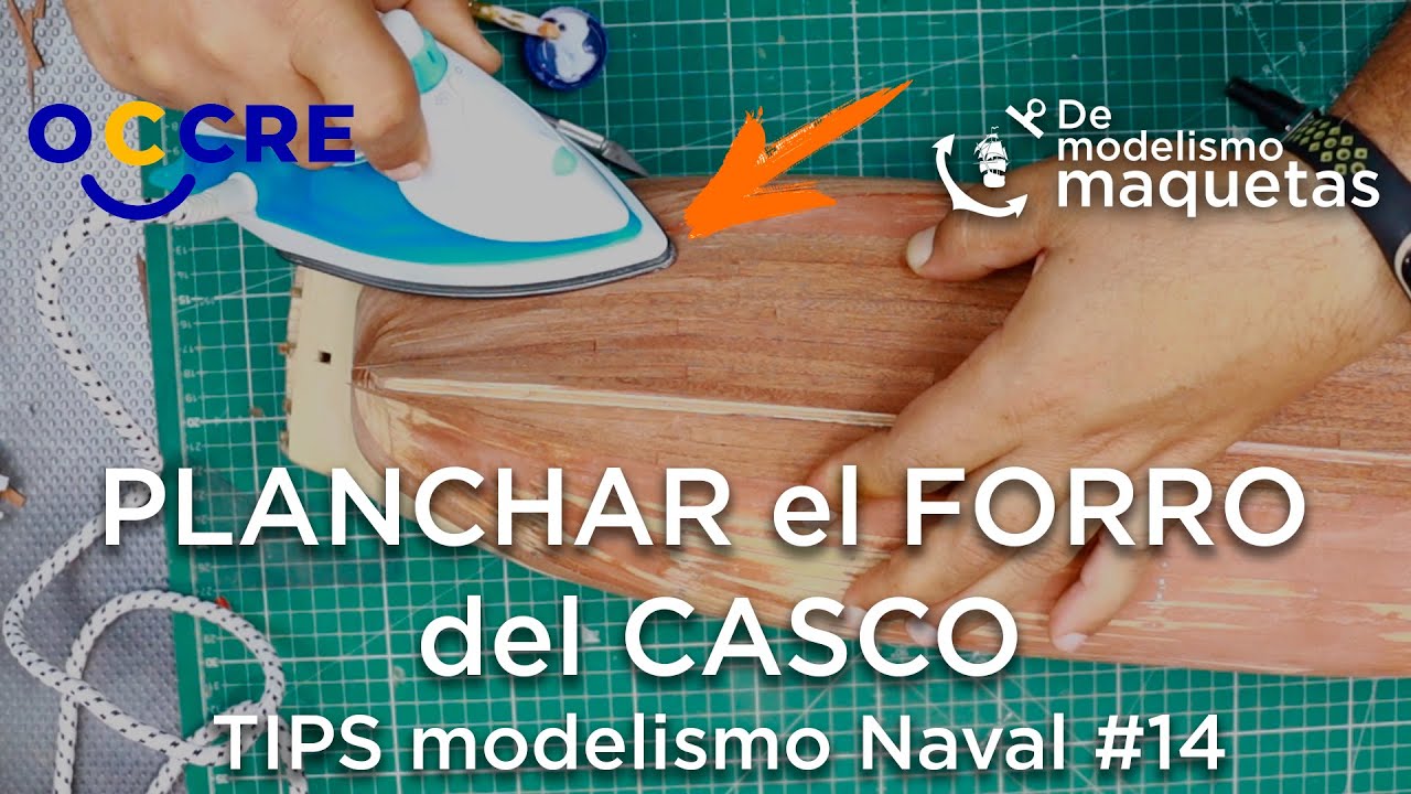 🔴 PLANCHAR EL FORRO DEL CASCO # 14 Tips de Modelismo Naval