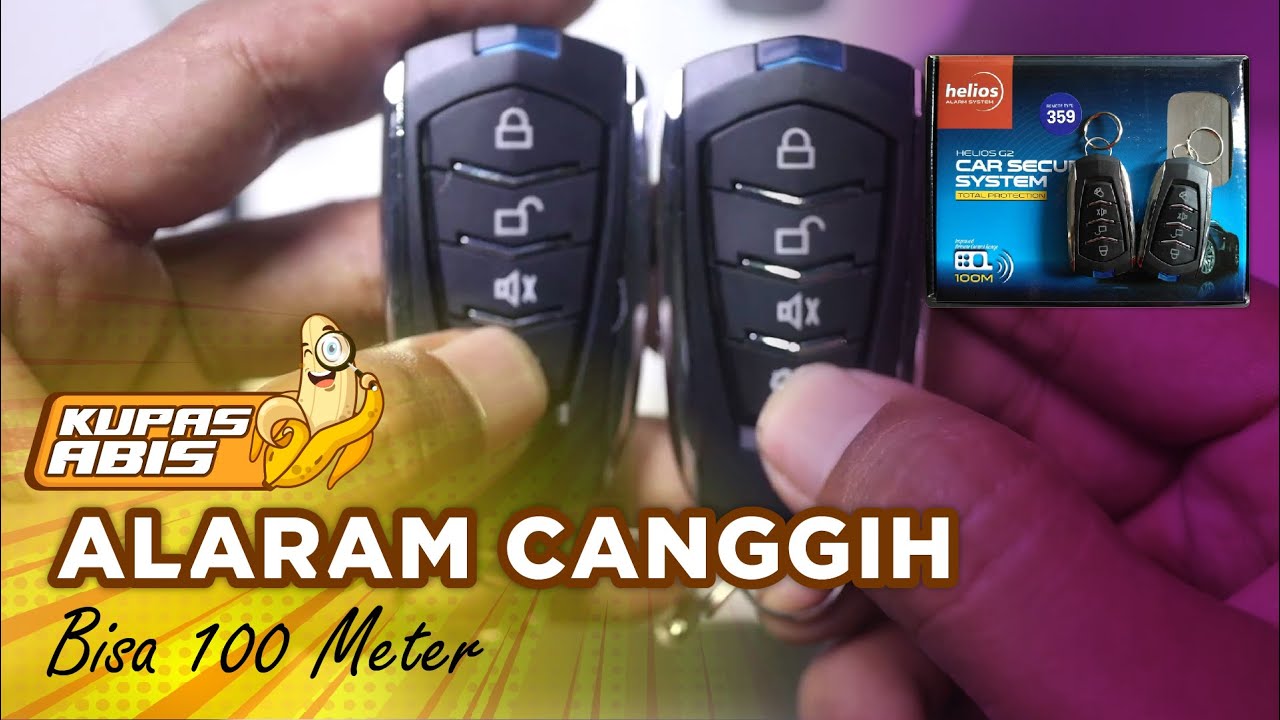 Alarm mobil HELIOS | Alarm mobil bagus 100M  - yuks kita Kupas Abis 😊👍
