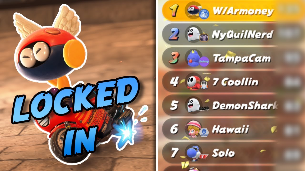 Competitive Mario Kart World But I’m Too Good