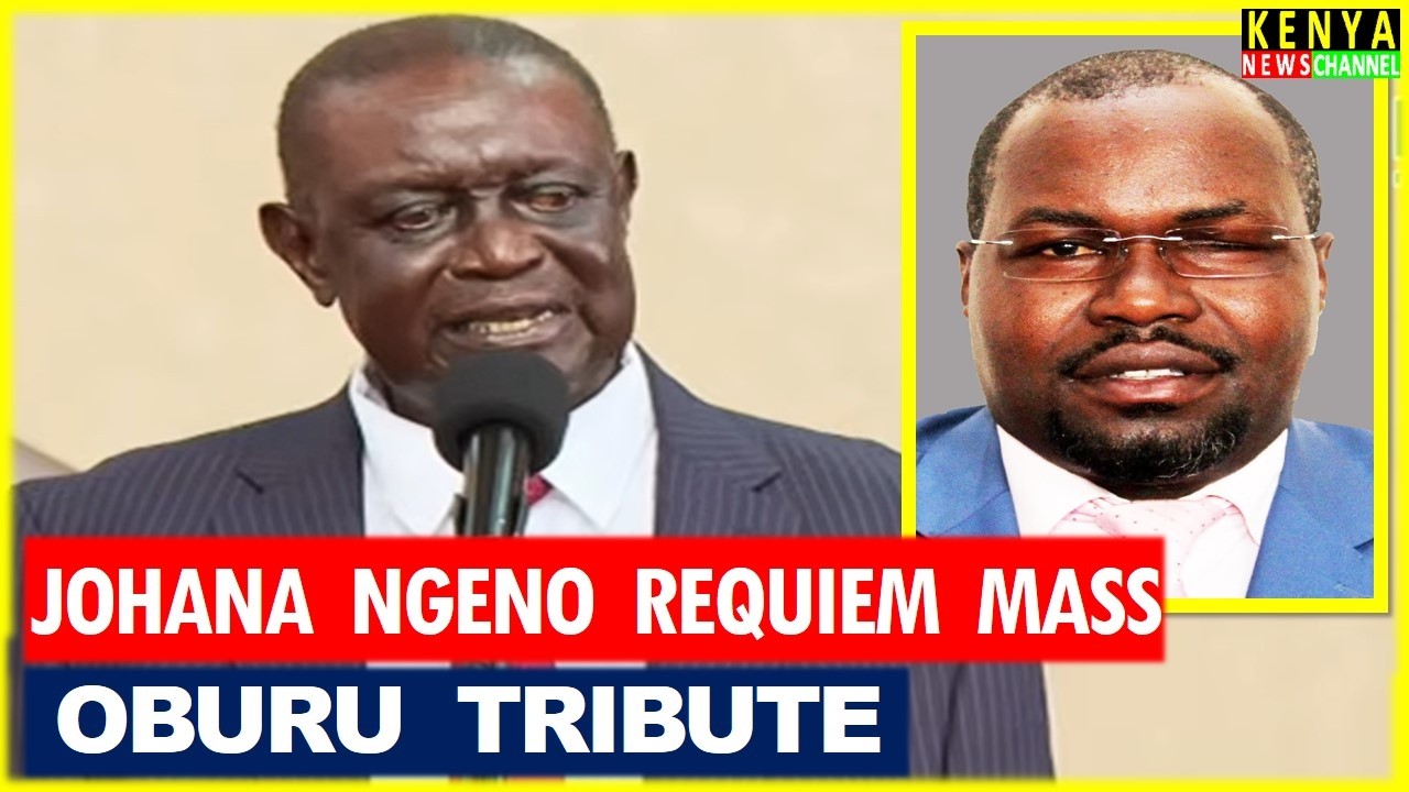 Трагично. Обуру Одинга. Эмоциональная дань памяти Джоанне Нгено на заупокойной мессе перед похоро...