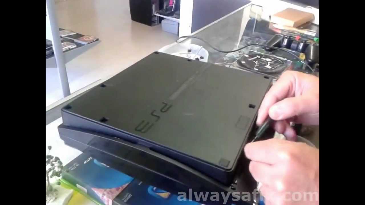 PS3 Slim not reading disk Laser replacement