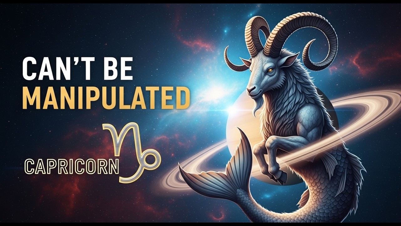 CAPRICORN ♑: 9 Reasons You Can’t Manipulate Them (Independent Thinking) 🪐