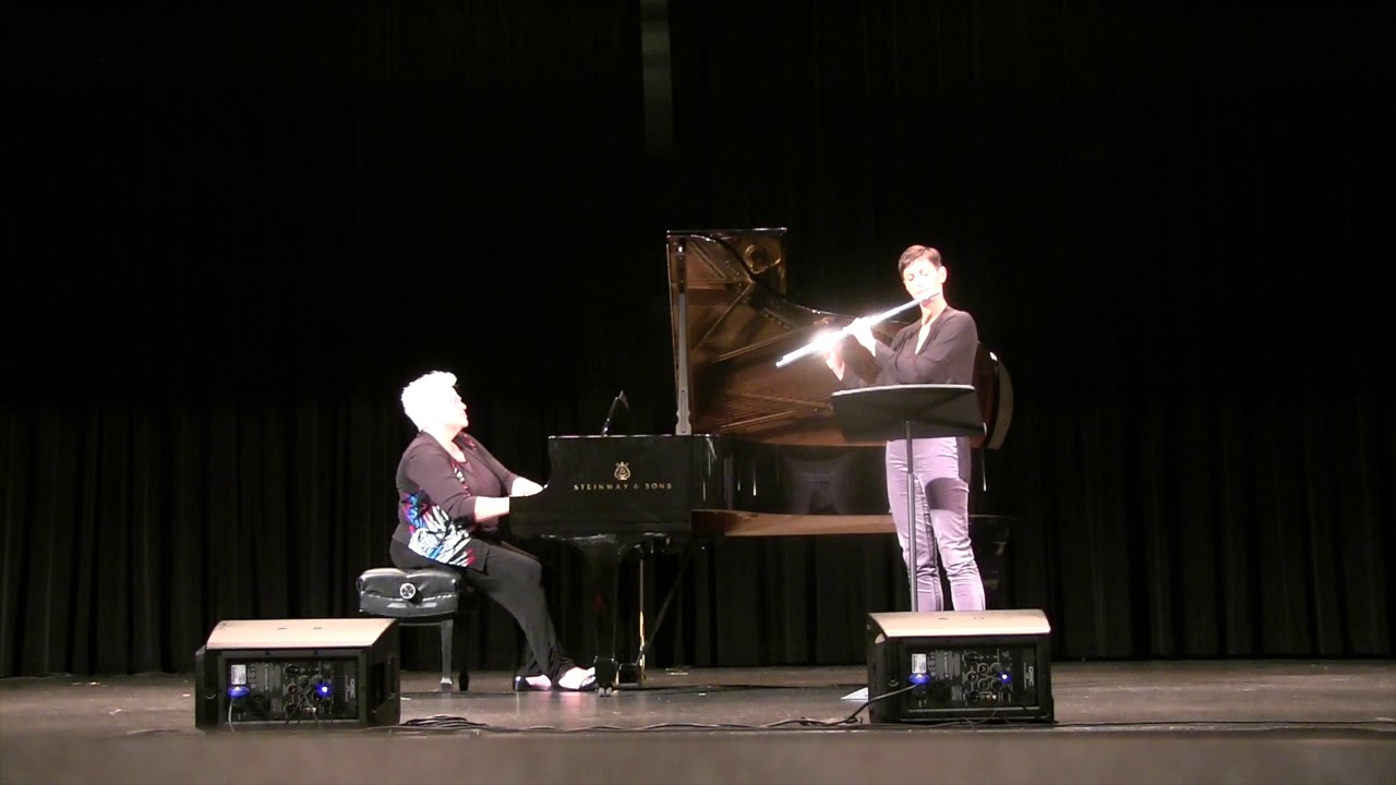 Muczynski Sonata LIVE - Nina Perlove, flute
