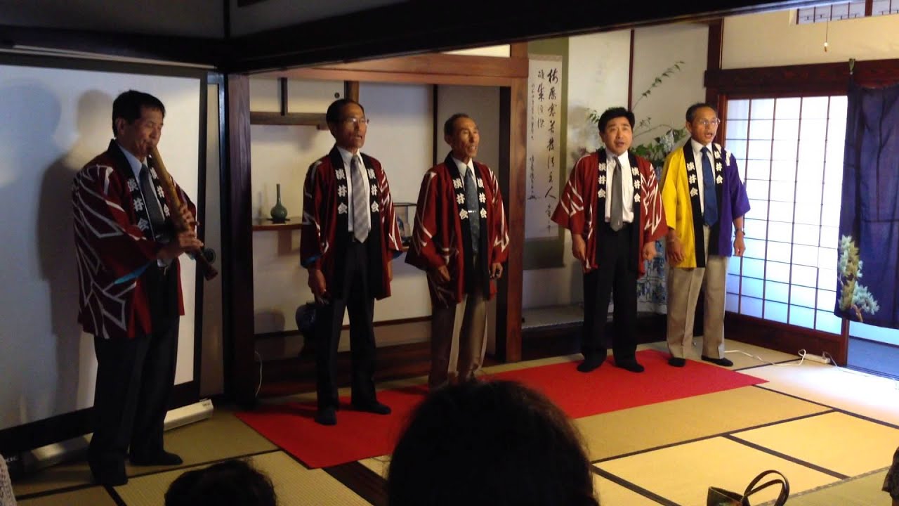 民謡『最上川舟歌』