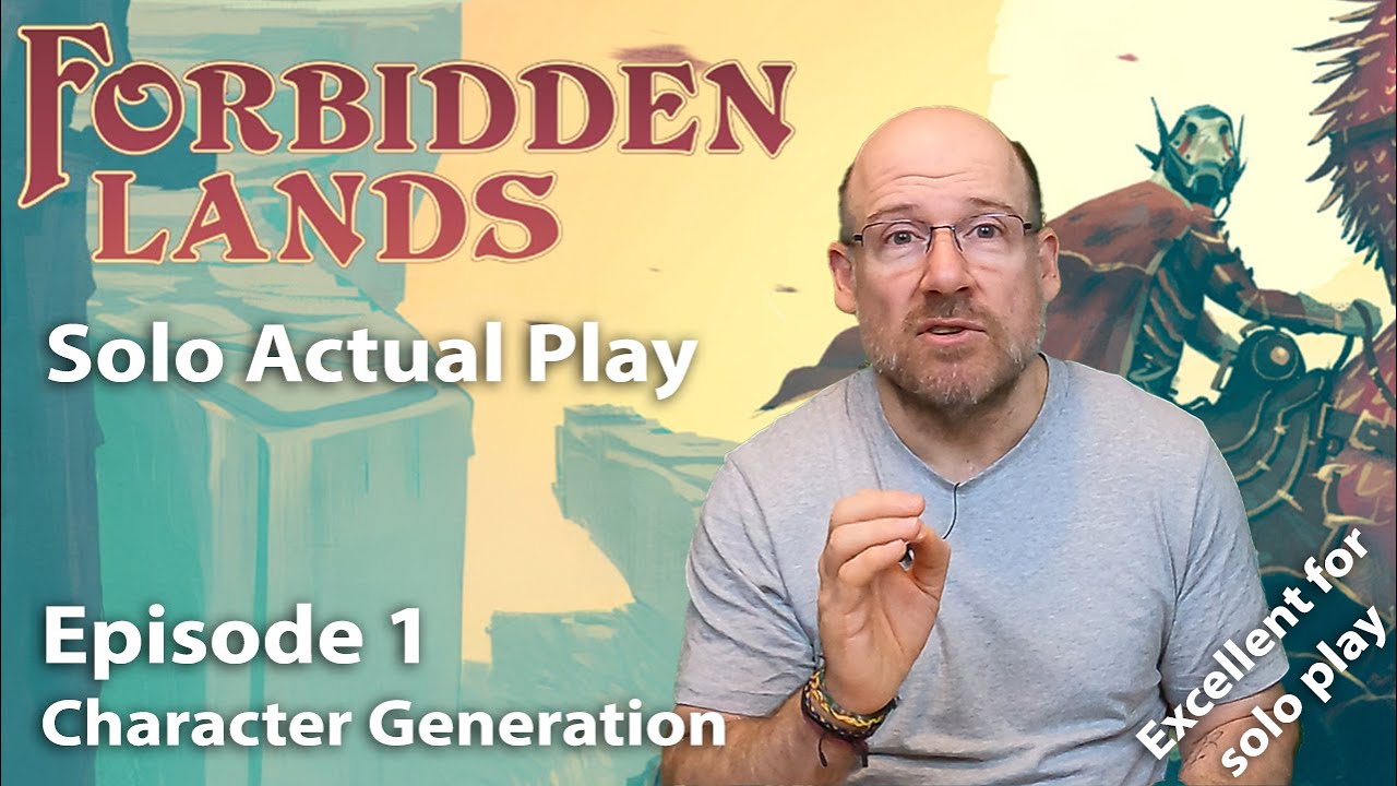 Forbidden Lands - Solo RPG Actual Play - Episode 1