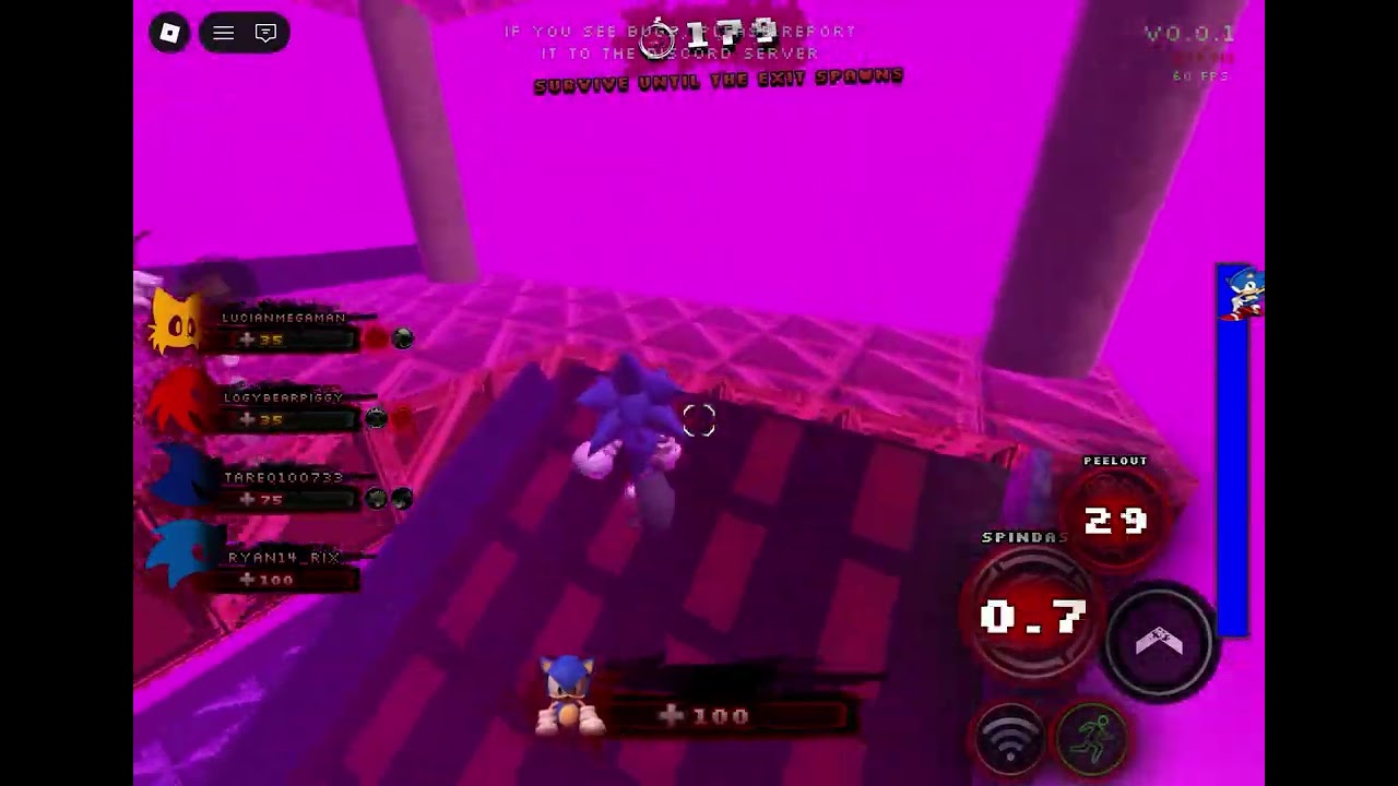 Sonic gameplay2:sonic.exe BROKEN GENISIS #roblox #sonicexe 