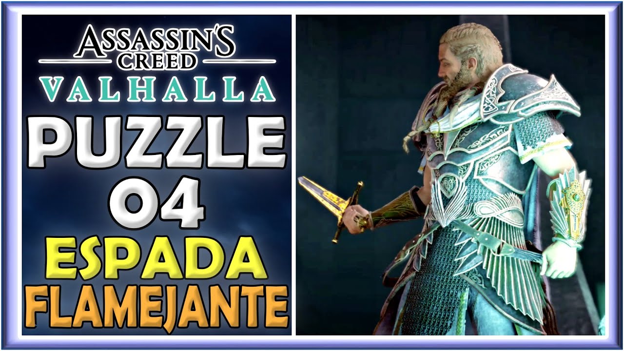 QUARTO PUZZLE E A ESPADA FLAMEJANTE - ESTAÇÃO DO ANEL DO ÉDEN ( PASSO A PASSO ) AC VALHALLA